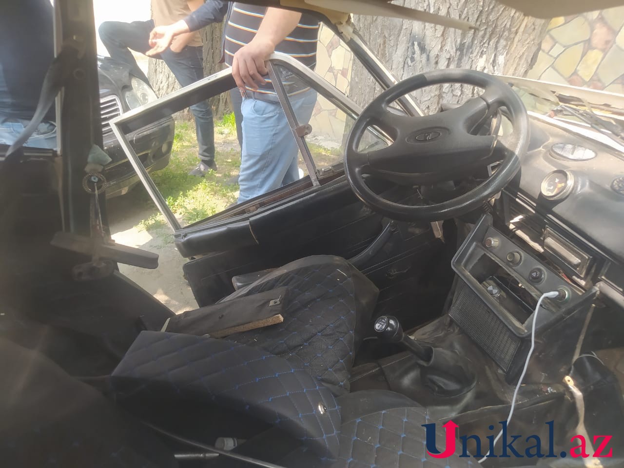 Tovuzda iki minik maşını toqquşdu - Xəsarət alan var (FOTO)